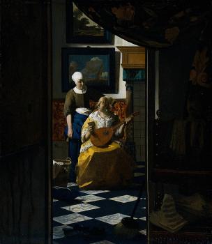 Johannes Vermeer : The Love Letter